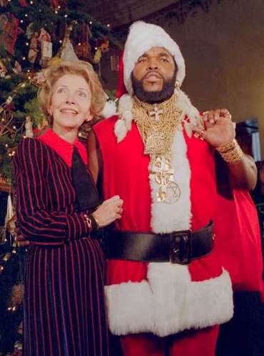 Nancy Reagan Mr T