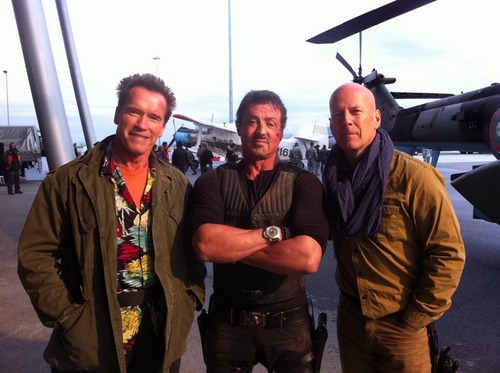 Stallone Willis Schwarzenegger