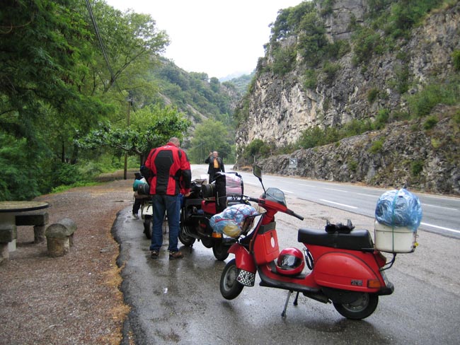 Cruzando los Alpes