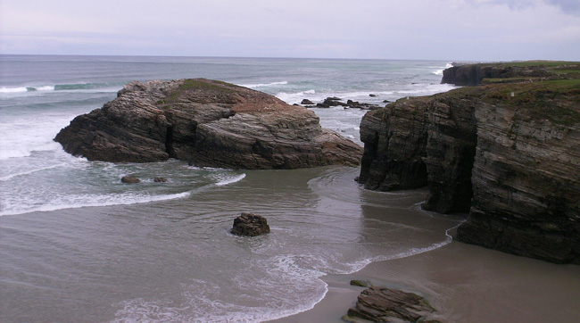 playa de las catedrales de lugo