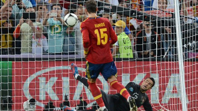 Ramos penalty Portugal Eurocopa