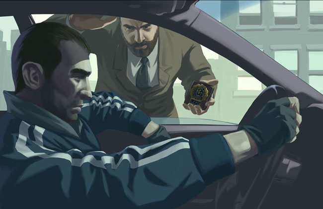Niko Bellic en Grand Theft Auto IV