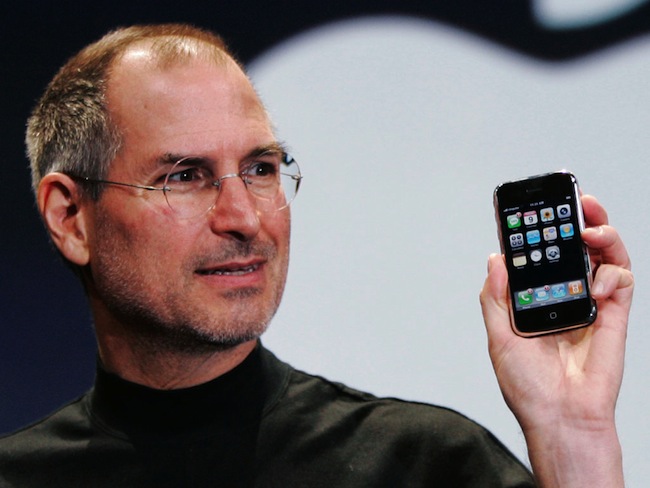 iPhone Steve Jobs