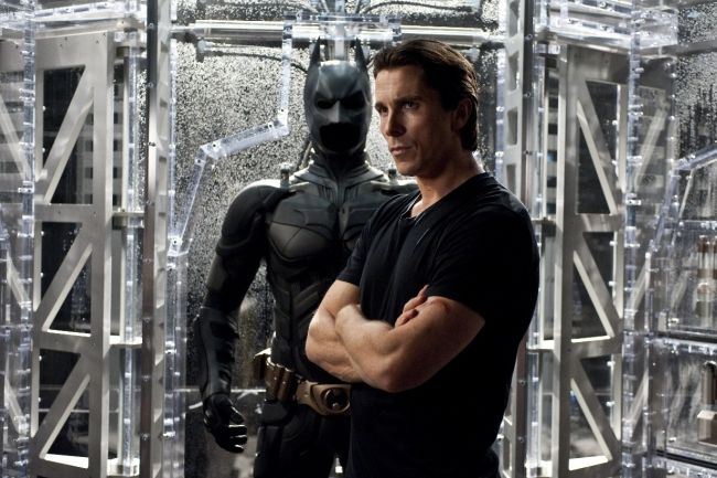 Christian Bale con el traje de Batman