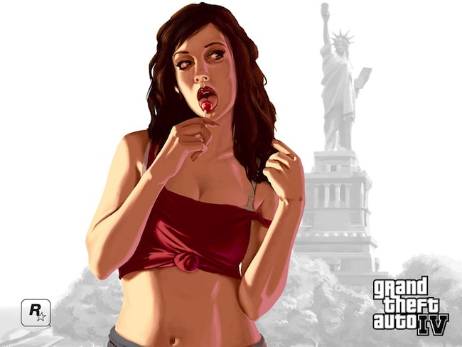 GTA San Andreas chica