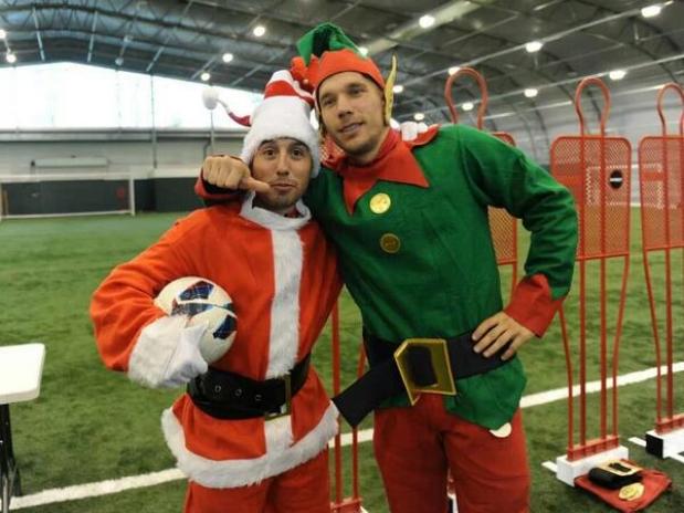 cazorla santa claus